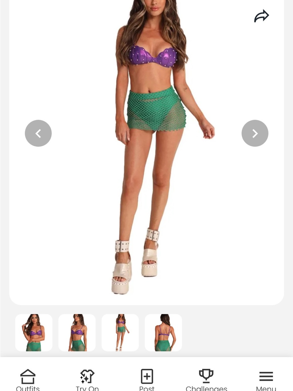 mermaid costume